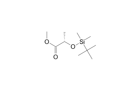 (2S)-2-[tert-butyl(dimethyl)silyl]oxypropanoic acid methyl ester