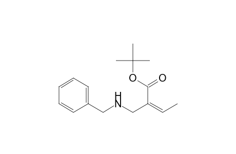 tert-Butyl 2-[(benzylamino)methyl]but-2-enoate