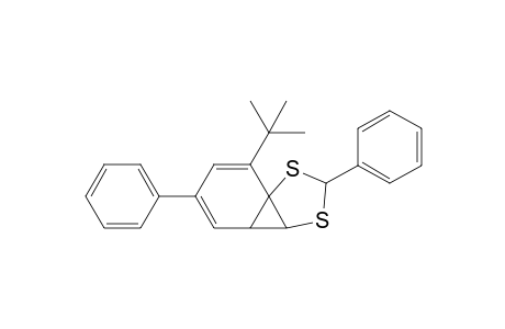 4,9-Diphenyl-7-(1',1'-dimethylethyl)-3,5-dithiatricyclo[4.4.0.0(2,6)]deca-7,9-diene