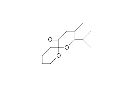 (2a,3a,6B)-3-Methyl-2-isopropyl-1,7-dioxa-spiro(5.5)undecan-5-one