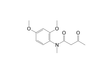 N-(2,4-Dimethoxyphenyl)-N-methyl-3-oxobutanamide