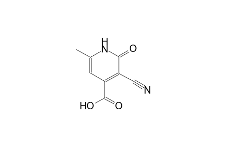 4-pyridinecarboxylic acid, 3-cyano-1,2-dihydro-6-methyl-2-oxo-