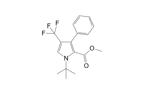 Methyl 1-tert-butyl-3(4)-phenyl-4(3)-trifluoromethyl-1H-pyrrole-2-carboxylate