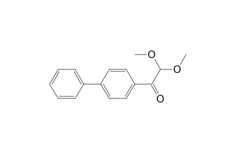 2,2-Dimethoxy-1-(4-phenylphenyl)ethanone