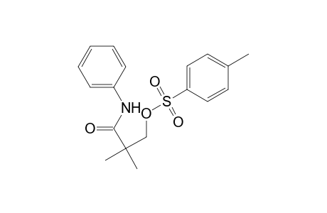 Propanamide, 2,2-dimethyl-3-[[(4-methylphenyl)sulfonyl]oxy]-N-phenyl-