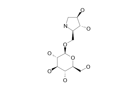 1,4-DIDEOXY-1,4-IMINO-(5-O-BETA-D-GLUCOPYRANOSYL)-D-ARABINITOL