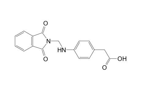 {p-[(phthalimidomethyl)amino]phenyl}acetic acid
