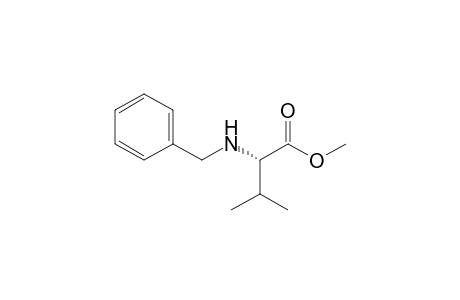 (2S)-2-(benzylamino)-3-methyl-butyric acid methyl ester
