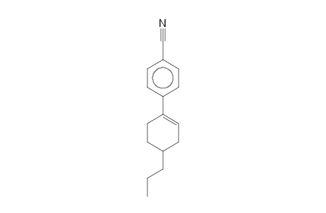 4-(4-Propyl-1-cyclohexen-1-yl)benzonitrile