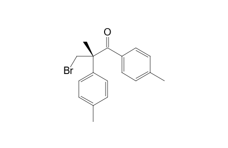 (S)-3-bromo-2-methyl-1,2-dip-tolylpropan-1-one