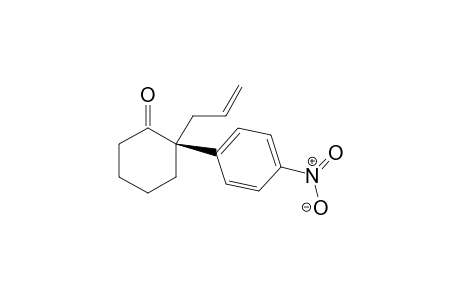 (S)-2-allyl-2-(4-nitrophenyl)cyclohexan-1-one