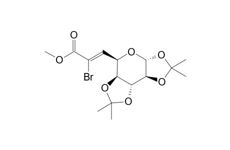 .alpha.-D-galacto-Oct-6-enopyranuronic acid, 6,7-dideoxy-1,2:3,4-bis-O-(1-methylethylidene)-, ethyl ester, (Z)-