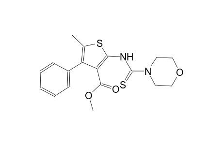 methyl 5-methyl-2-[(4-morpholinylcarbothioyl)amino]-4-phenyl-3-thiophenecarboxylate