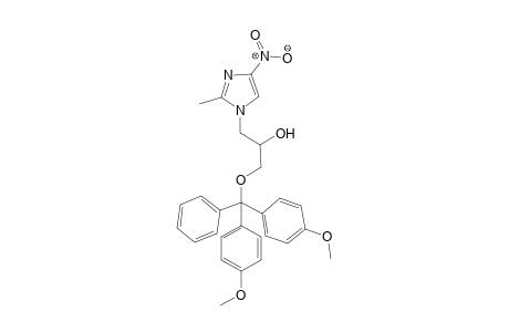 1-[Bis(4-methoxyphenyl)(phenyl)methoxy]-3-(2-methyl-4-nitro-1H-imidazol-1-yl)propan-2-ol