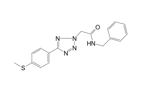 Acetamide, N-benzyl-2-[5-(4-methylsulfanylphenyl)tetrazol-2-yl]-