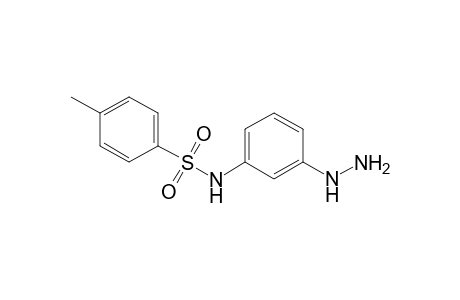 Benzenesulfonamide, N-(3-hydrazinylphenyl)-4-methyl-
