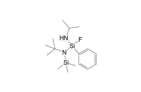 tert-Butyltrimethylsilylamino-(isopropylamino)fluorophenylsilane