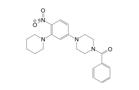 1-benzoyl-4-[4-nitro-3-(1-piperidinyl)phenyl]piperazine