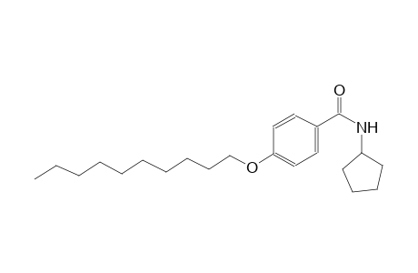 benzamide, N-cyclopentyl-4-(decyloxy)-