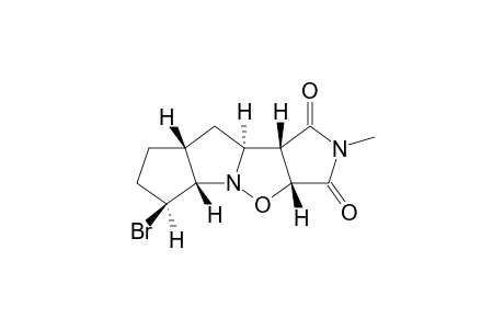(3aS,3bS,4aR,7S,7aS,8aR)-7-Bromo-2-methyl-octahydro-8-oxa-2,7b-diaza-dicyclopenta[a,e]pentalene-1,3-dione