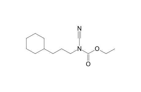 Ethyl N-cyano-N-(3'-cyclohexylpropyl)carbamate