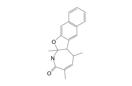 DRAZEPINONE;3,5,12A-TRIMETHYL-2,5,5A,12A-TETRAHYDRO-1H-NAPHTHO-[2',3':4,5]-FURO-[2,3-B]-AZEPIN-2-ONE