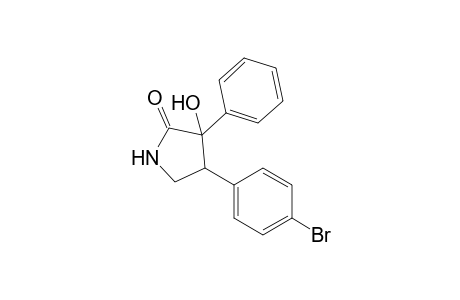 4-(4-Bromophenyl)-3-phenylpyrrolidin-3-ol-2-one