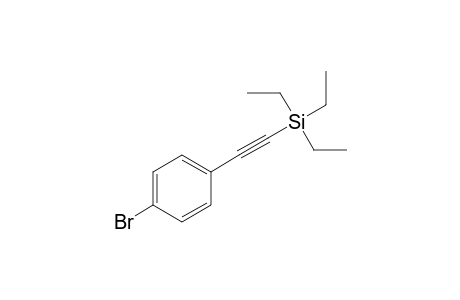 Triethyl(4-bromophenylethynyl)silane