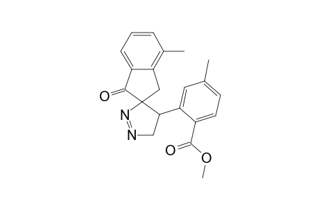 4-(2-METHOXYCARBONYL-5-METHYL)-4'-METHYL-SPIRO-(3H-4,5-DIHYDROPYRAZOL-3,2'-INDANE-1'-ONE