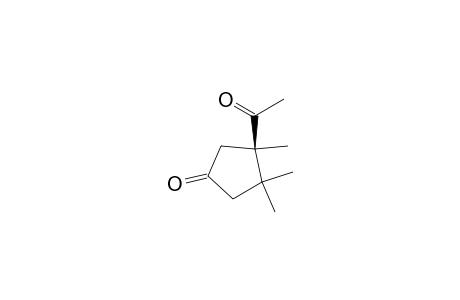 (R)-3-Acetyl-3,4,4-trimethylcyclopentanone