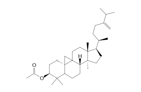 24-METHYLENE-3.BETA.-ACETOXY-9,19-CYCLOLANOSTANE