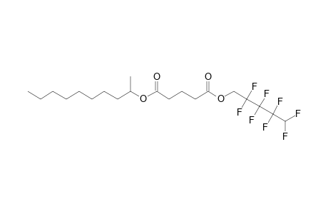 Glutaric acid, 2,2,3,3,4,4,5,5-octafluoropentyl 2-decyl ester