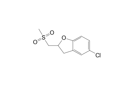 Benzofuran, 5-chloro-2,3-dihydro-2-[(methylsulfonyl)methyl]-