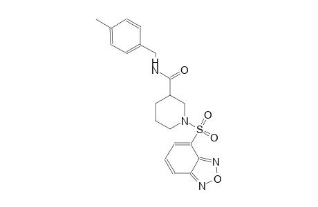 1-(2,1,3-benzoxadiazol-4-ylsulfonyl)-N-(4-methylbenzyl)-3-piperidinecarboxamide