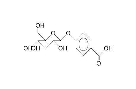 4-Hydroxy-benzoic acid, B-D-glucoside