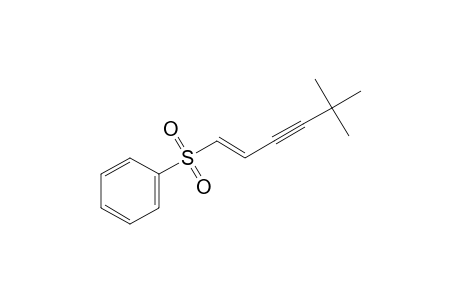 [(E)-5,5-dimethylhex-1-en-3-ynyl]sulfonylbenzene
