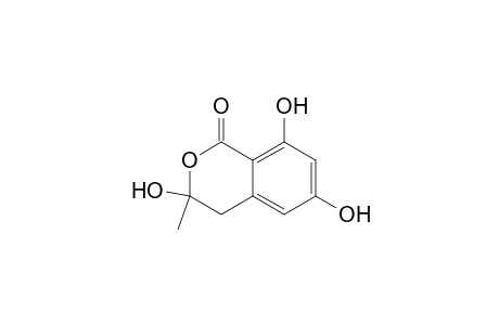 3,6,8-trihydroxy-3-methyl-3,4-dihydro-1H-2-benzopyran-1-one