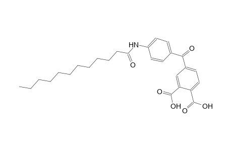 1,2-benzenedicarboxylic acid, 4-[4-[(1-oxododecyl)amino]benzoyl]-