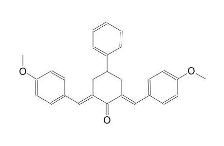 cyclohexanone, 2,6-bis[(4-methoxyphenyl)methylene]-4-phenyl-, (2E,6E)-