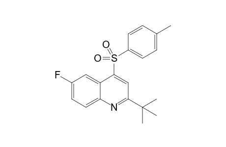2-tert-Butyl-6-fluoro-4-(4-toluenesulfonyl)quinoline
