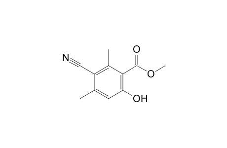 Methyl 3-Cyano-6-hydroxy-2,4-dimethylbenzoate
