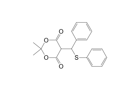 1,3-Dioxane-4,6-dione, 2,2-dimethyl-5-[phenyl(phenylthio)methyl]-