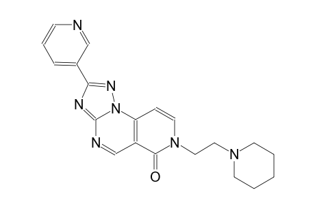 pyrido[3,4-e][1,2,4]triazolo[1,5-a]pyrimidin-6(7H)-one, 7-[2-(1-piperidinyl)ethyl]-2-(3-pyridinyl)-