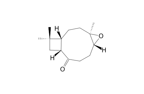 9-EPI-KOBUSONE;[1R-(1R*,4R*,6R*,10R*)]-4,12,12-TRIMETHYL-5-OXATRICYCLO-[8.2.0.0(4,6)]-DODECAN-9-ONE