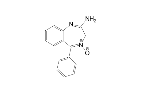 2-Amino-5-phenyl-3H-1,4-benzodiazepin-4-oxide
