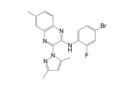 2-quinoxalinamine, N-(4-bromo-2-fluorophenyl)-3-(3,5-dimethyl-1H-pyrazol-1-yl)-6-methyl-