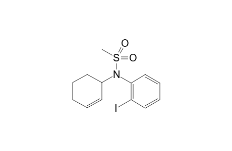 N-(cyclohex-2-en-1-yl)-N-(2-iodophenyl)methanesulfonamide