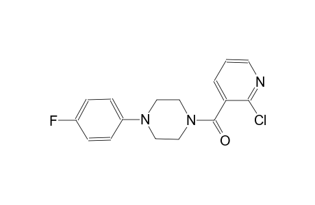 1-[(2-chloro-3-pyridinyl)carbonyl]-4-(4-fluorophenyl)piperazine