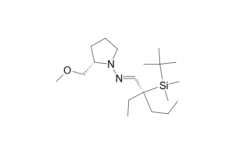 (E)-[(2R)-2-[tert-butyl(dimethyl)silyl]-2-ethyl-pentylidene]-[(2S)-2-(methoxymethyl)pyrrolidino]amine