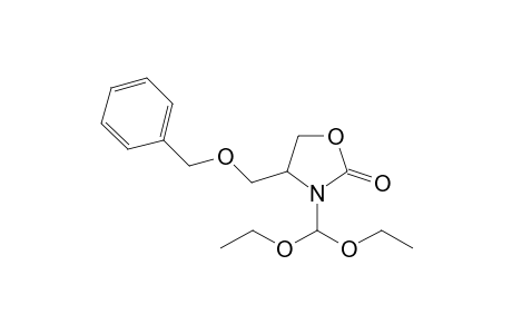 (+-)(S)-4-(Benzyloxymethyl)-3-(diethoxymethyl)-2-oxazolidinone